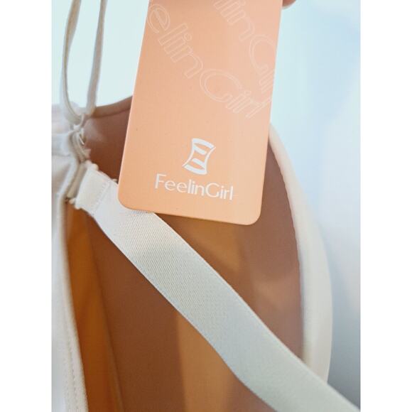 Nwt Feelin Girl Tan Underwire Thong Shapewear Size XXL - Picture 7 of 9